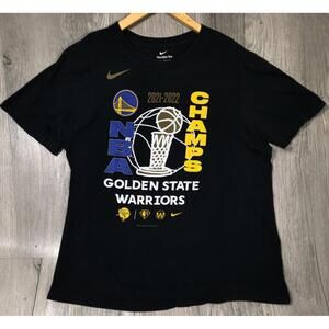 Nike Golden State Warriors 2022 NBA Finals Champions Locker Room T-Shirt - #10
